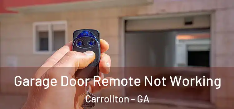 Garage Door Remote Not Working Carrollton - GA