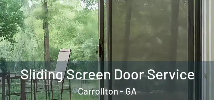 Sliding Screen Door Service Carrollton - GA